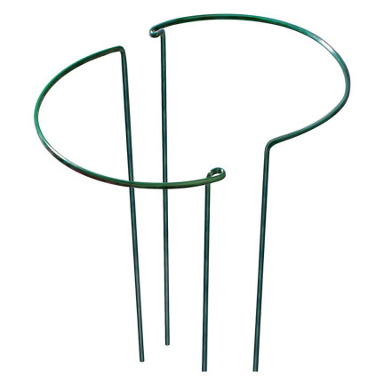 TG77641 Kruhová podpěra, kovová podpěra, podpěra pro květiny, 60cm 2ks.