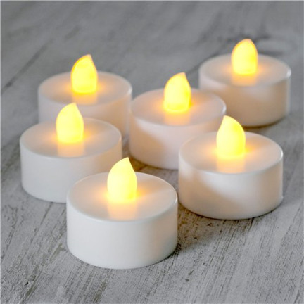 TG59649 svíčka, LED svíčka, náplň do svíčky typu tealight, žlutý plamen, svíčka