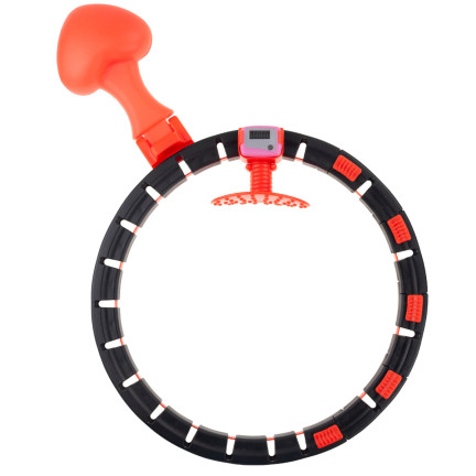 3481 hula hoop se závažím, cvičební kruh, masážní přístroj