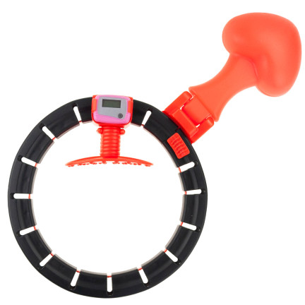 3481 hula hoop se závažím, cvičební kruh, masážní přístroj