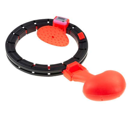 3481 hula hoop se závažím, cvičební kruh, masážní přístroj