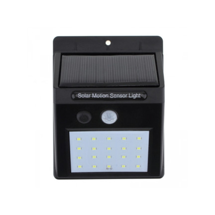 WW40HALOGEN solární lampa s 20 LED diodami a pohybovým senzorem