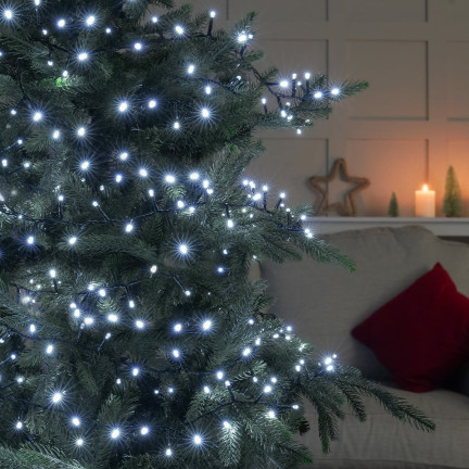 LZ200 vánoční světýlka, 200 LED, studená bílá, pro vnitřní použití na vánoční stromeček, Vánoce