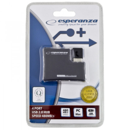 ES268 USB 2.0 rozbočovač se 4 porty EA124