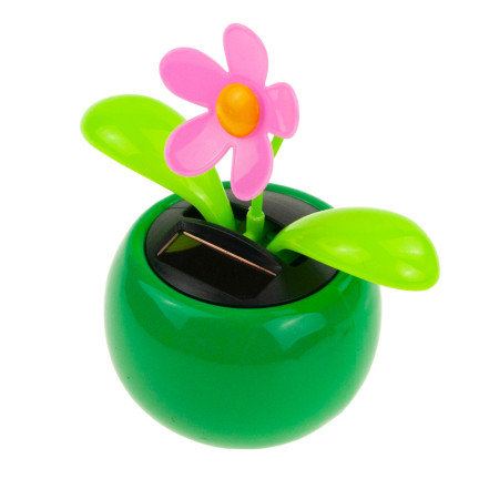 AS4 solární houpací figurka, tančící květina a hmyz, flip-flap, figurka k Dni dětí