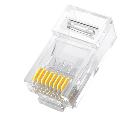 TV39 konektory RJ45, 50 ks, koncovky, konektory RJ45 pro síťový kabel, 50 ks
