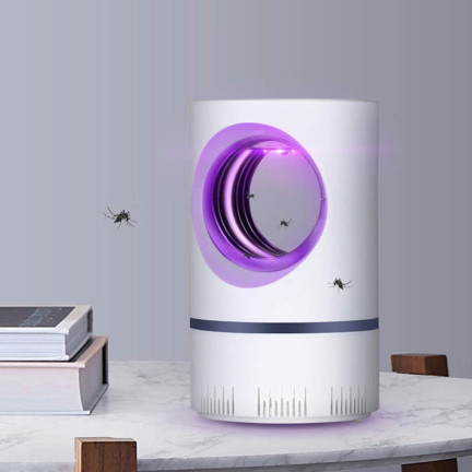 UV lampa na komáry s ventilátorem, USB, 5 V