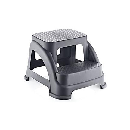 HOB081398 dvoustupňová protiskluzová plošina – schůdky pro děti a seniory, nosnost 120 kg, do sprchy