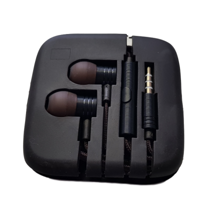Mb-12420 Sluchátka pro mobilní telefony a MP3 s mikrofonem a ovládáním