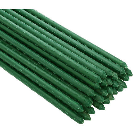 Tyčky na rajčata, opory pro rostliny, zahradní opory na okurky, 40 ks/sada, 11 mm x 180 cm
