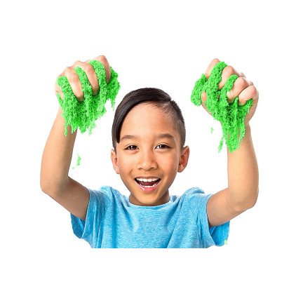 TG60132-3 kinetický magický písek 1 kg, pískovina, barva: zelená