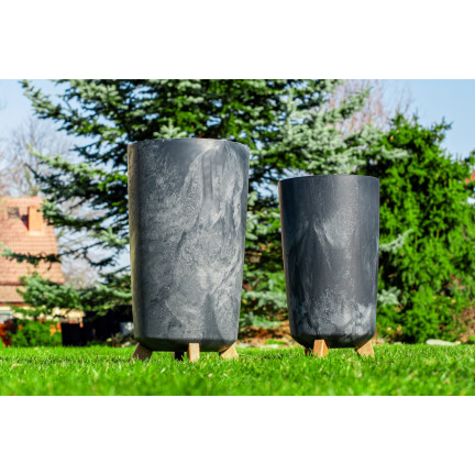DGTL240E-425u květináč Gracia Tubus Slim v betonovém provedení