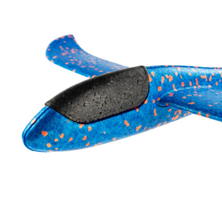 9137 dokonalý model letadla z polystyrenu, 47 cm, kluzák, velký modrý