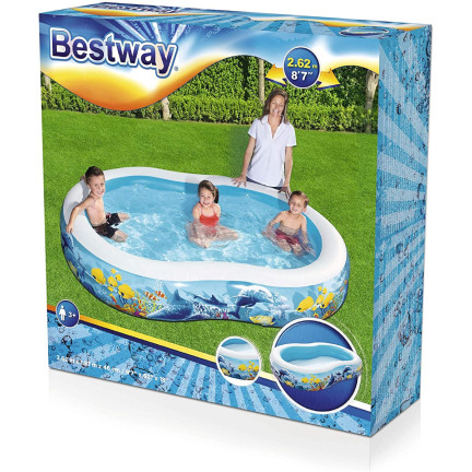 54118 Velký zahradní nafukovací bazén 262x157 Bestway