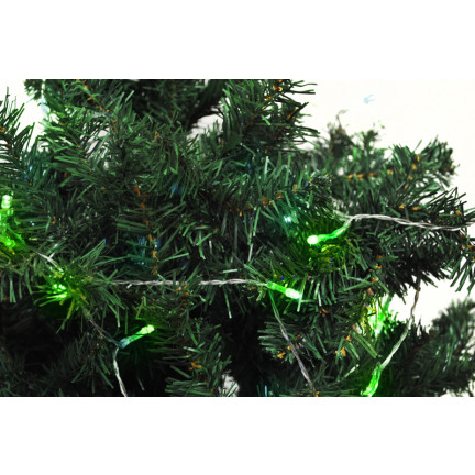 KK81Z vánoční světýlka na stromeček na baterie, 10 LED, zelená