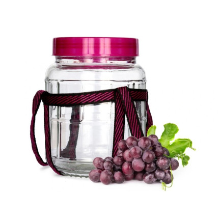 Víceúčelová sklenice na zavařeniny, víno a nakládání okurek, 5 l