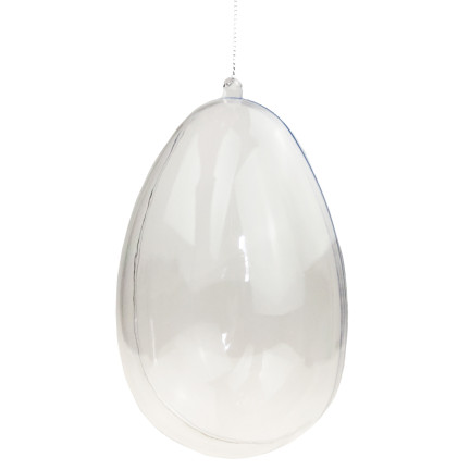 TG60439-1 akrylová skládací závěsná vajíčka, plastová, 13 cm, 12 ks