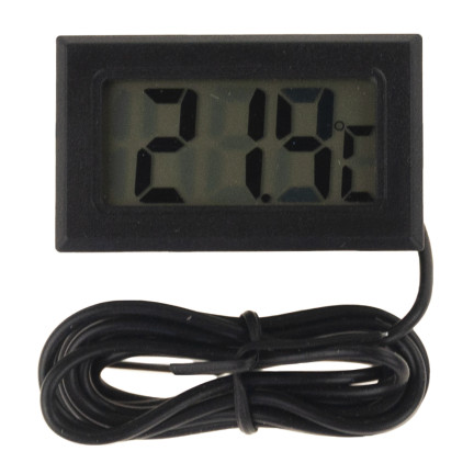 AF23 elektronický teploměr s LCD displejem a sondou do akvária