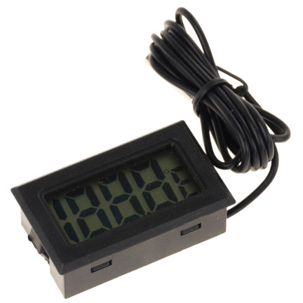 AF23 elektronický teploměr s LCD displejem a sondou do akvária