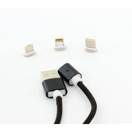 AK239 magnetický kabel micro USB 3 v 1