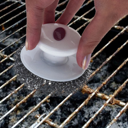 AMS3768 grilovací houbičky, drátěnka, houbička na mytí a drhnutí grilu