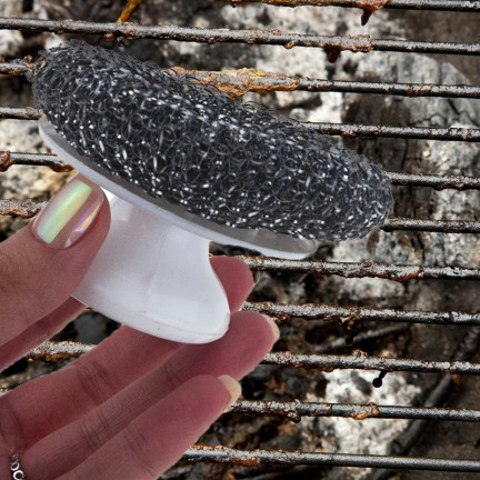 AMS3768 grilovací houbičky, drátěnka, houbička na mytí a drhnutí grilu