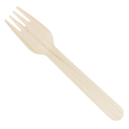 ARP7898, sada 8 ks vidliček, dřevěné vidličky, příbory, 16 cm