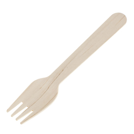 ARP7898, sada 8 ks vidliček, dřevěné vidličky, příbory, 16 cm