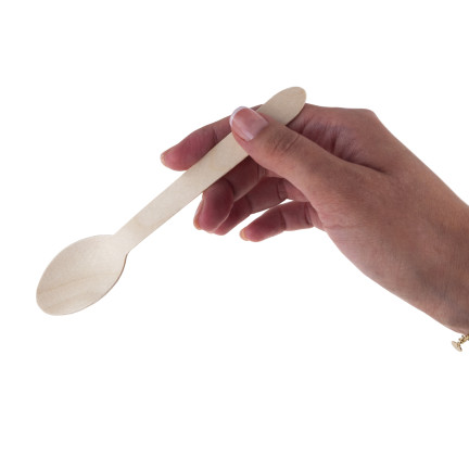 ARP7874 dřevěné lžičky a lžíce 16 cm, 8 ks, gril, grilování, oslava, večírek