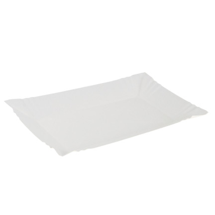ARP8000, sada 20 ks papírových podnosů na grilování a piknik, 20 × 13,5 cm