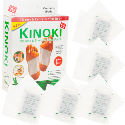 AS7 čisticí náplasti Kinoki na odstranění toxinů – detoxikace nohou