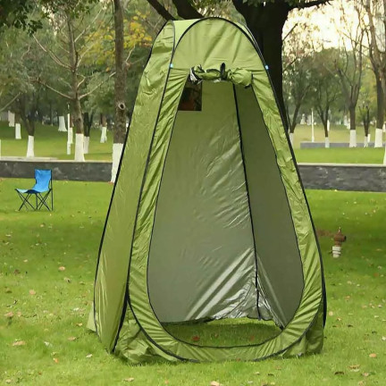 TG64417-2 skládací plážový stan se sprchou a šatnou, přenosná toaleta typu „pop-up“