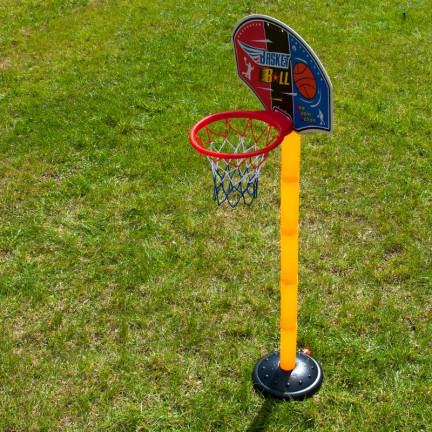 B19C přenosná basketbalová sada – deska, koš, míč