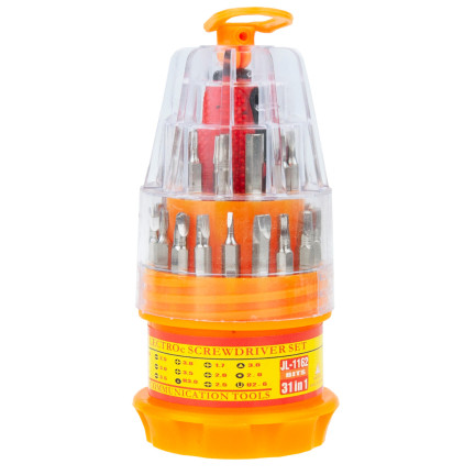 BT14 multifunkční šroubovák, přesné šroubováky 31 v 1, torx, imbus, křížový šroubovák, bity