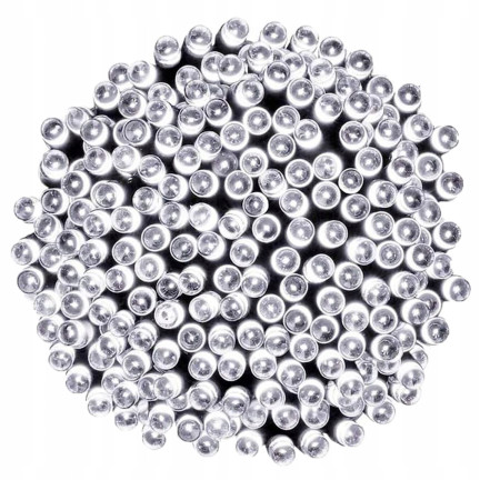 LED světýlka 500 l, studená bílá, vánoční stromečková, sváteční, pro vnitřní i venkovní použití, 3+25 m