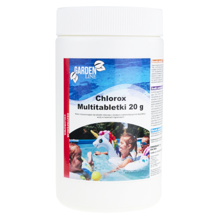 CHEM9358 CHLOROX MULTITABLET CHLOROVÉ TABLETY BAZÉNOVÁ CHEMIE 1KG
