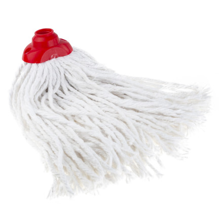 CHOM0032 bavlněný mop s provázkem a závitem, univerzální hlavice mopu