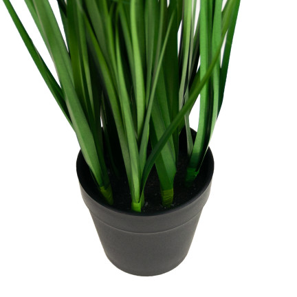 CV06320 TRÁVA V KVĚTINÁČI UMĚLÁ FEJKA DEKORATIVNÍ 55CM