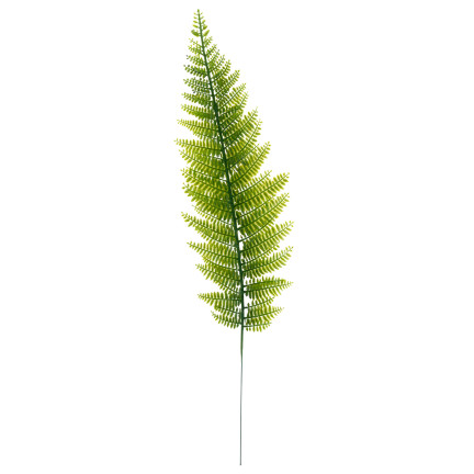 CV11682 kapradina, jako živá, umělá kapradina, větvička, silikonový list na tyčce, 50 cm