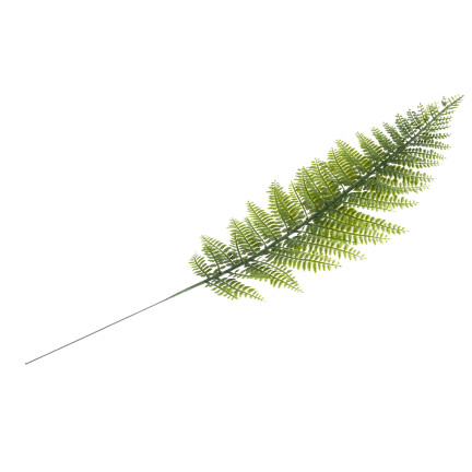 CV11682 kapradina, jako živá, umělá kapradina, větvička, silikonový list na tyčce, 50 cm