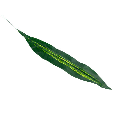 CV15772 dracena, zelený list draceny s pikokovým vzorem, umělé květiny, 60 cm, šavle do aranžmá