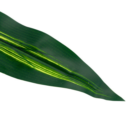 CV15772 dracena, zelený list draceny s pikokovým vzorem, umělé květiny, 60 cm, šavle do aranžmá