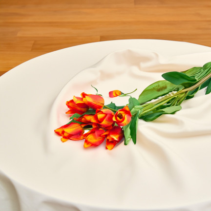 CV26811-4 velký kytice tulipánů X9 umělé květiny tulipány v kytici ze silikonu