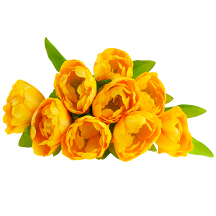 CV31227-3 kytice tulipánů, umělé tulipány, aranžmá do vázy