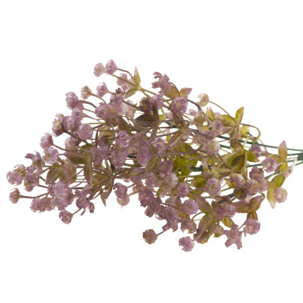 CV32157 – 1 ks umělá kytice z gypsophily, větvičky na dekorace, fialová, 31 cm