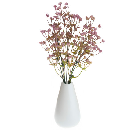 CV32157 – 1 ks umělá kytice z gypsophily, větvičky na dekorace, fialová, 31 cm
