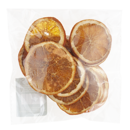 CV37139 sušené plátky pomerančů, věnec, dekorace, 50 g