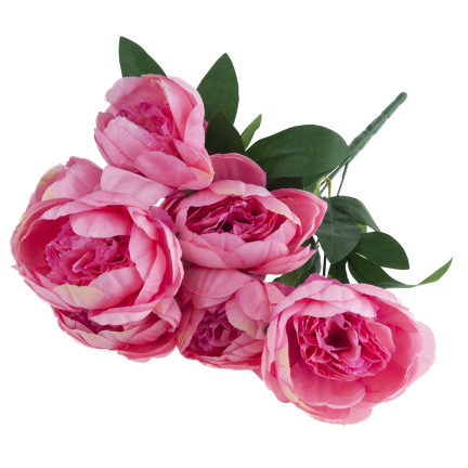 CV38309-2 PEONIA ARTIFICIAL BUNCH x 7 PIPES JARO