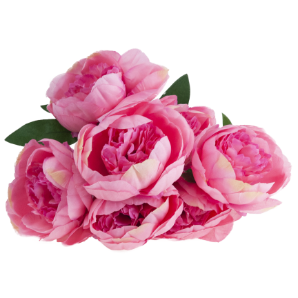 CV38309-2 PEONIA ARTIFICIAL BUNCH x 7 PIPES JARO