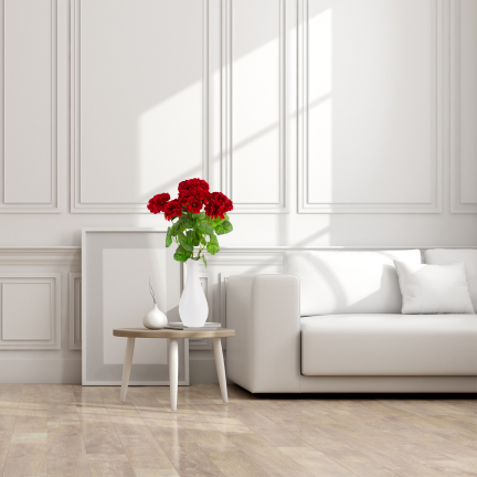 CV38950-2 KYTICE Z UMĚLÝCH PELARGONIÍ 48 CM 7 VĚTVÍ REALISTICKÉ DEKORATIVNÍ